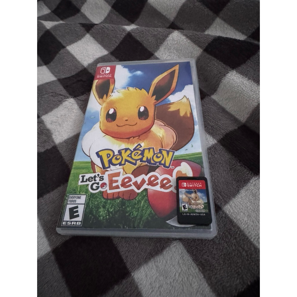 pokemon lets go eevee game nintendo switch