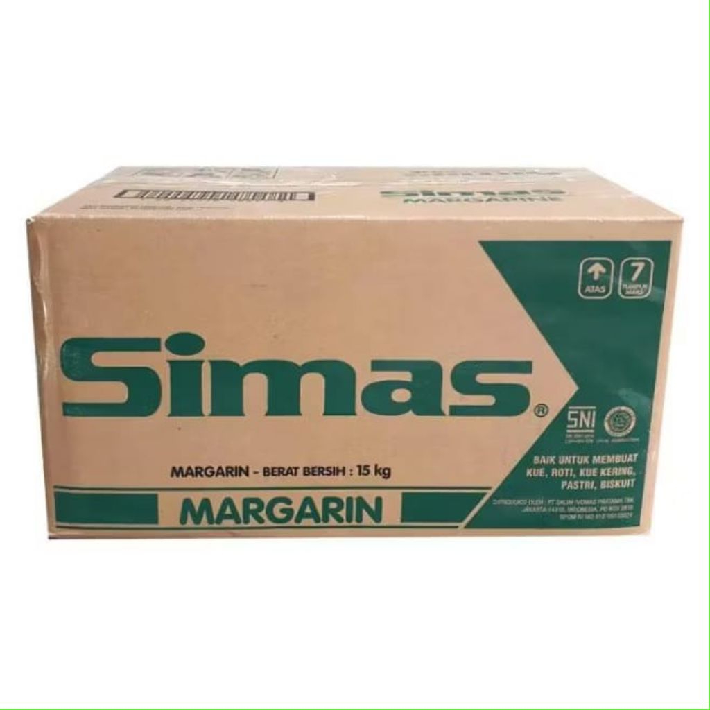 

SIMAS MARGARINE 15 KG / MENTEGA 1 DUS