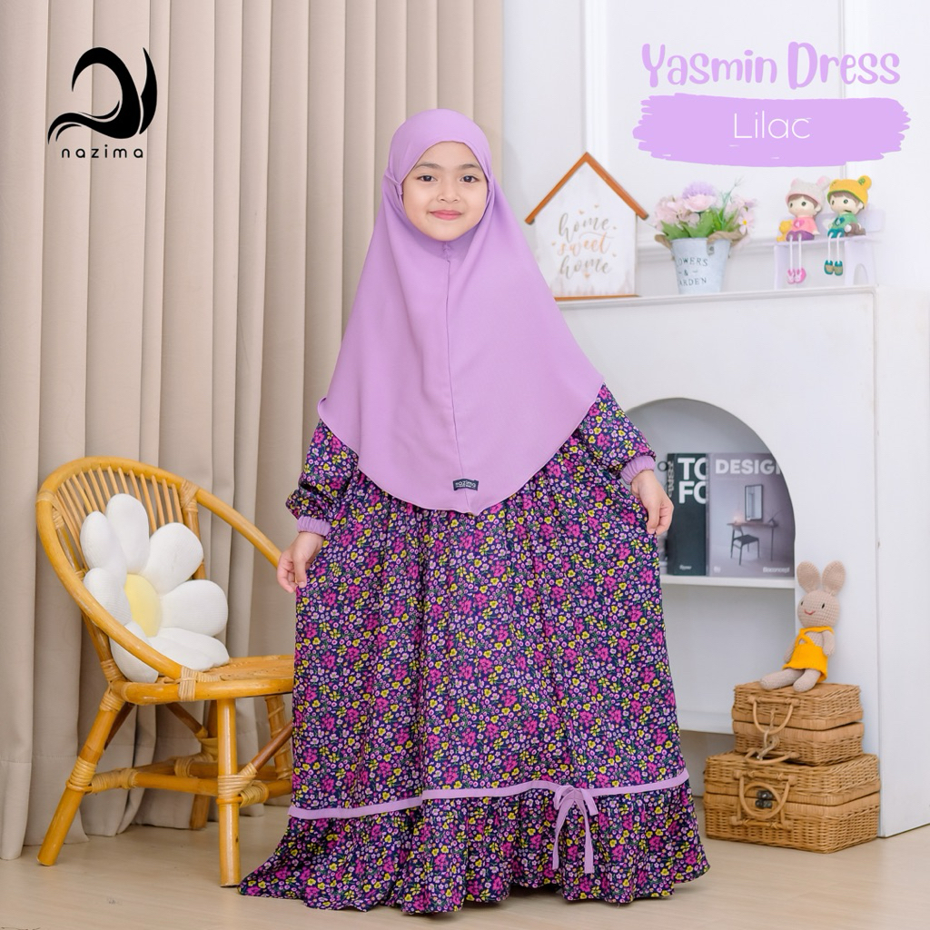 Nazima Gamis Anak Yasmin Dress