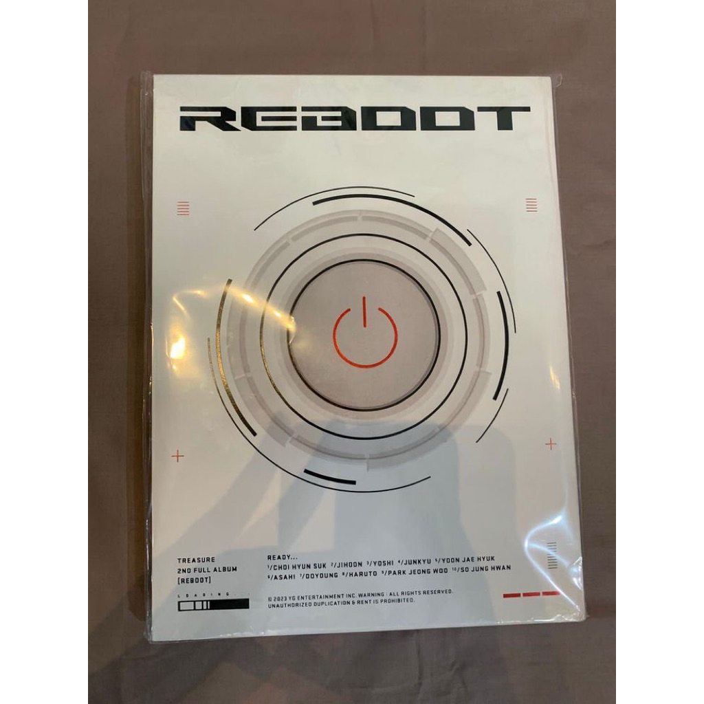Album official REBOOT TREASURE