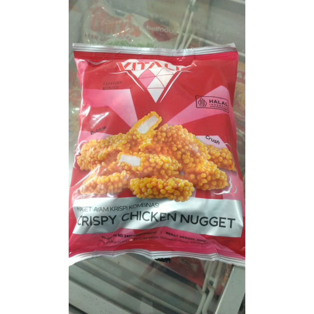 

CRISPY VITALIA NUGGET 500GR