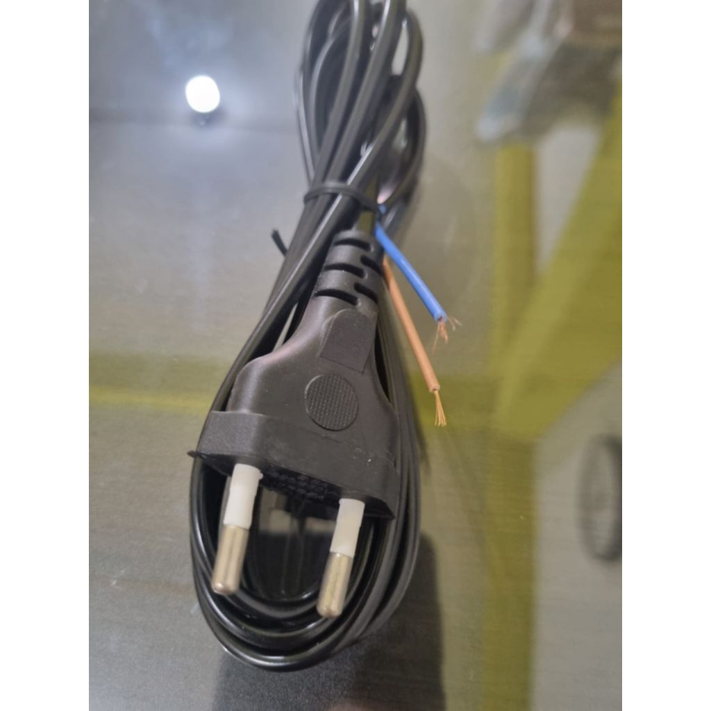 Kabel Power / Kabel Buntung / Kabel AC Cord 1,5M/ Kabel AC angka 8 2Pin