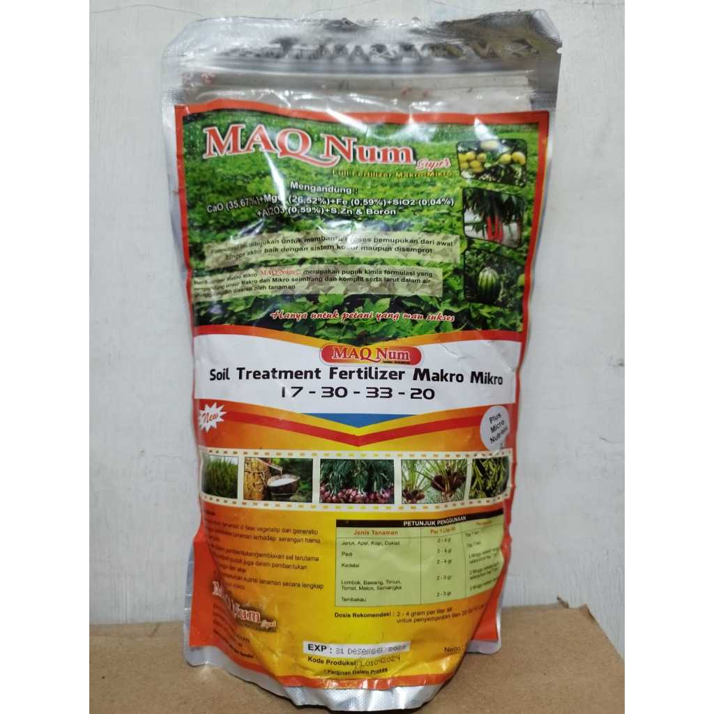 

MAQ NUM Super 1000Gr full fertilizer makro-mikro