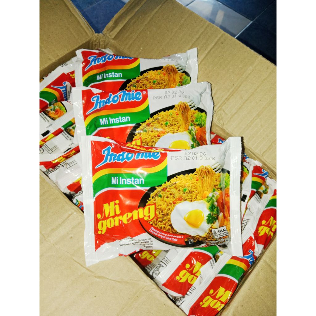 

Indomie goreng 85gr mie goreng instan