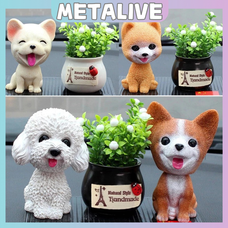 Bunga Dashboard Mobil Miniatur Ornaments Pot Bunga Interior Mobil Pot Bunga Kecil Yang Lucu