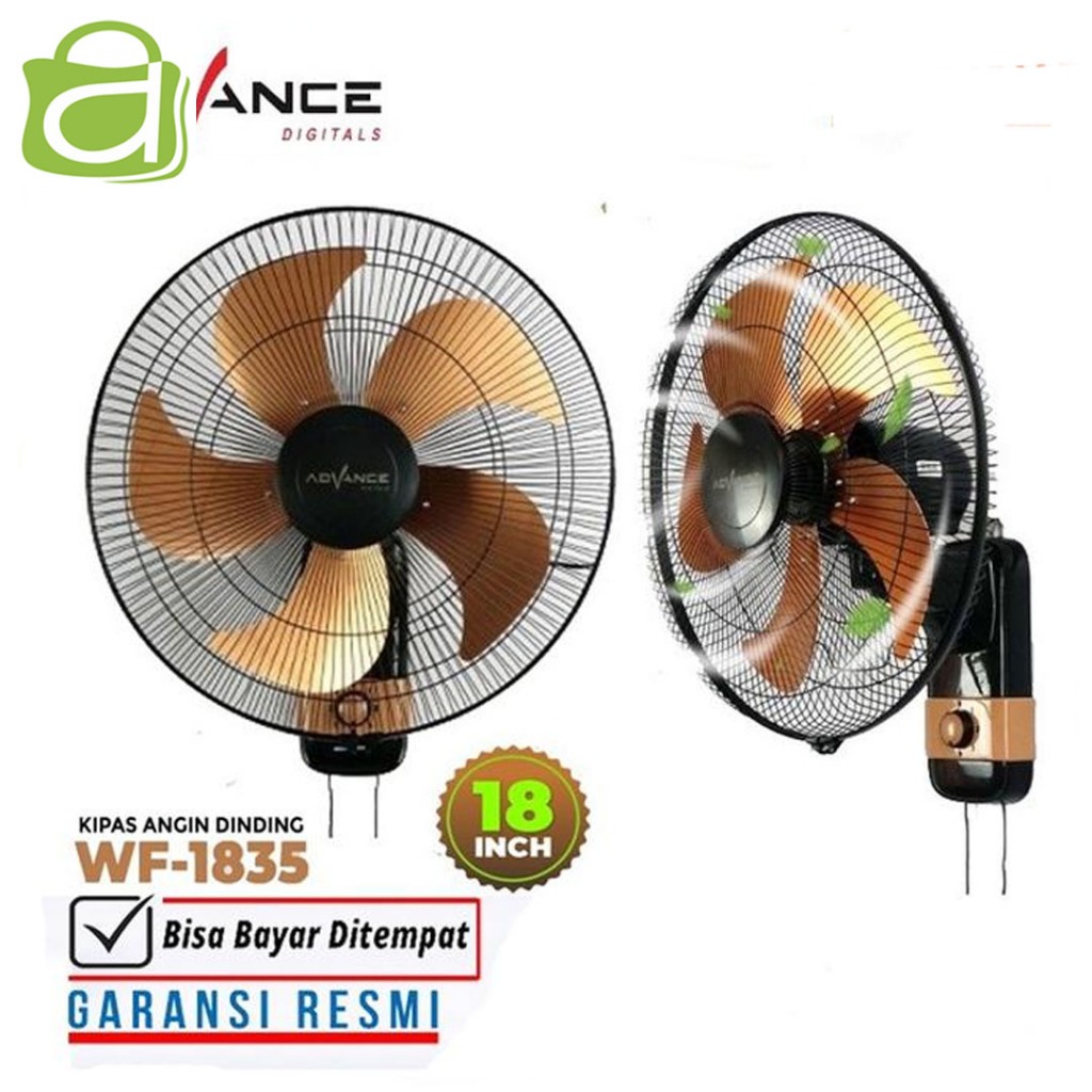 ADVANCE KIPAS ANGIN WF1835 KIPAS ANGIN DINDING 18 INCH