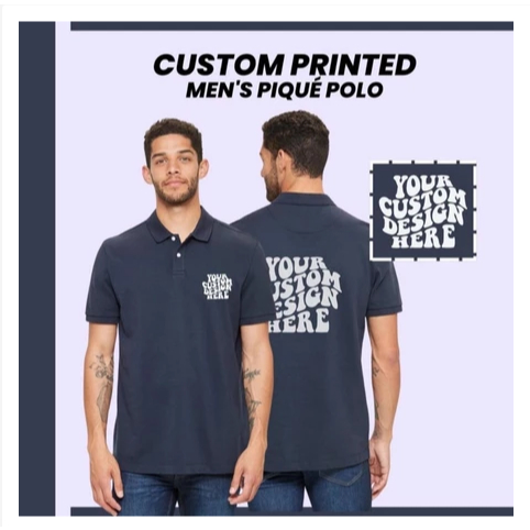 Kaos Polo Custom( S - 6XL ) Customized Polo Shirts With Logo Big Size M L XL XXL 2XL 3XL 4XL 5XL 6L 