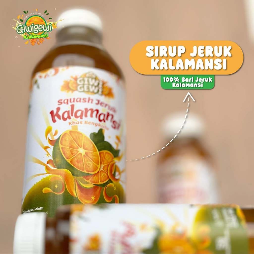 

SIRUP JERUK KALAMANSI - 500ml - GIWIGEWI - ASLI BENGKULU