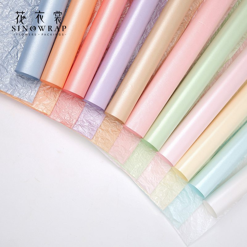 

(5 lembar)Cellophane Kertas Kremes / Kertas Sydney Wax Pearl