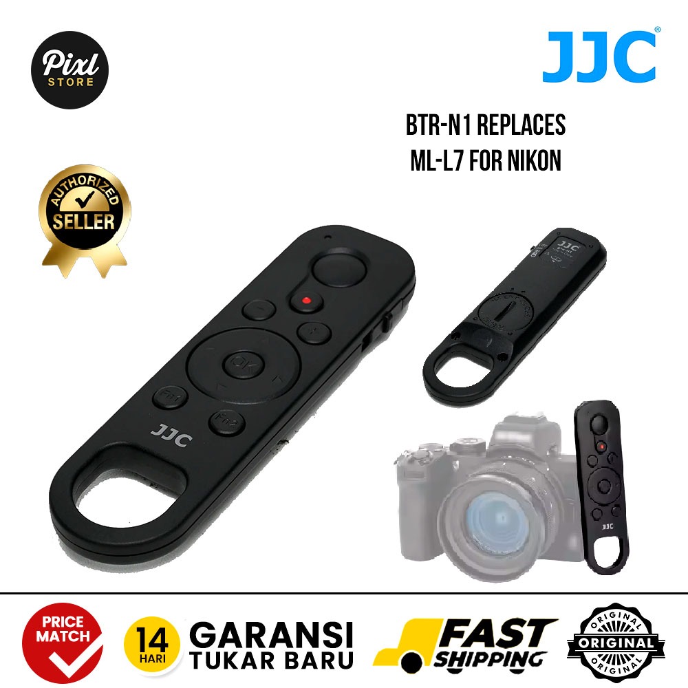 Wireless Remote Shutter Kamera JJC BTR-N1 Replaces ML-L7 For Nikon