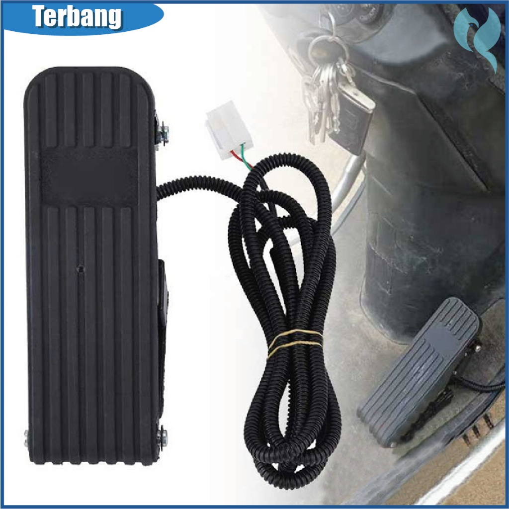 Pedal Gas Elektrik Foot Throttle Pedal Gas Kaki Motor Listrik Dinamo BLDC Go Kart ATV