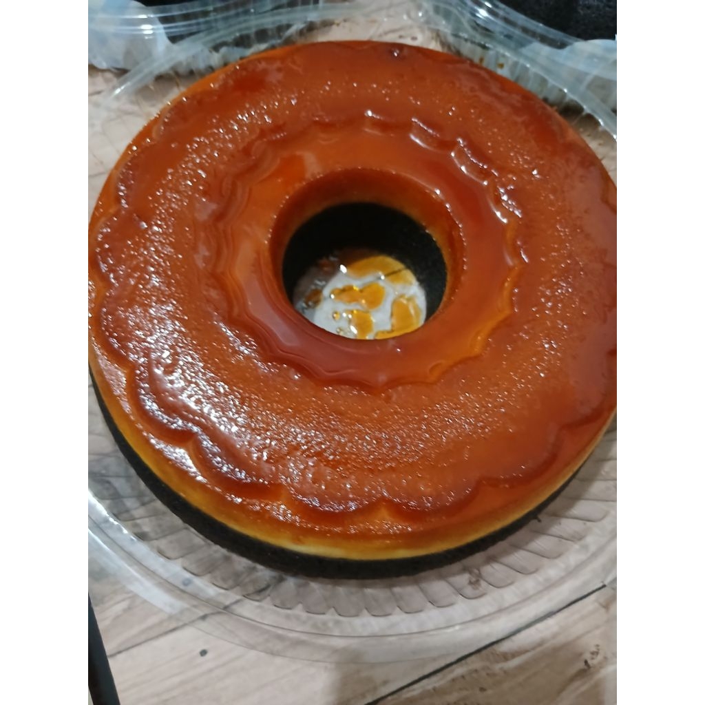 

Brownies ketan hitam keju karamel diameter 20cm