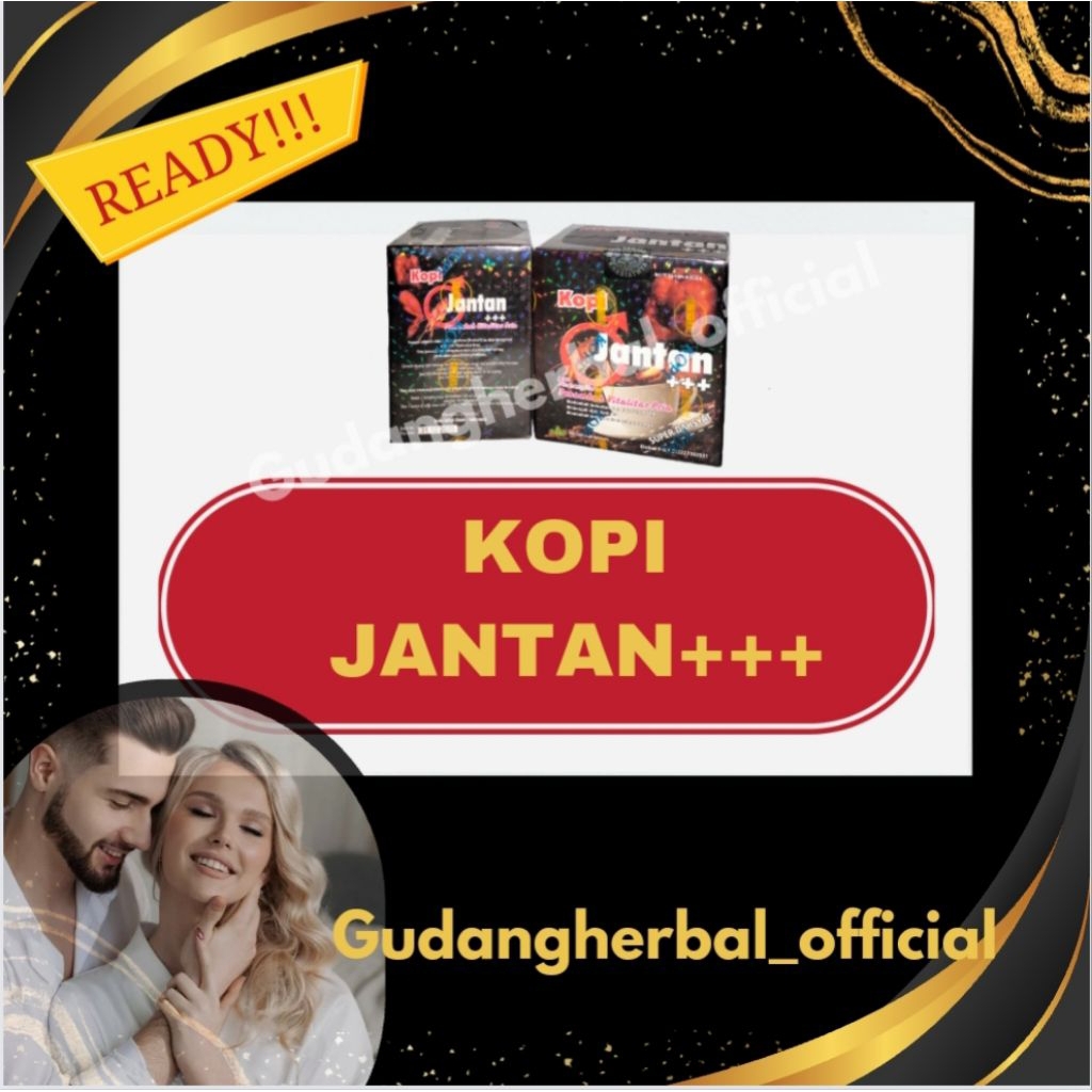 

Coffee cap JANTAN siap minum