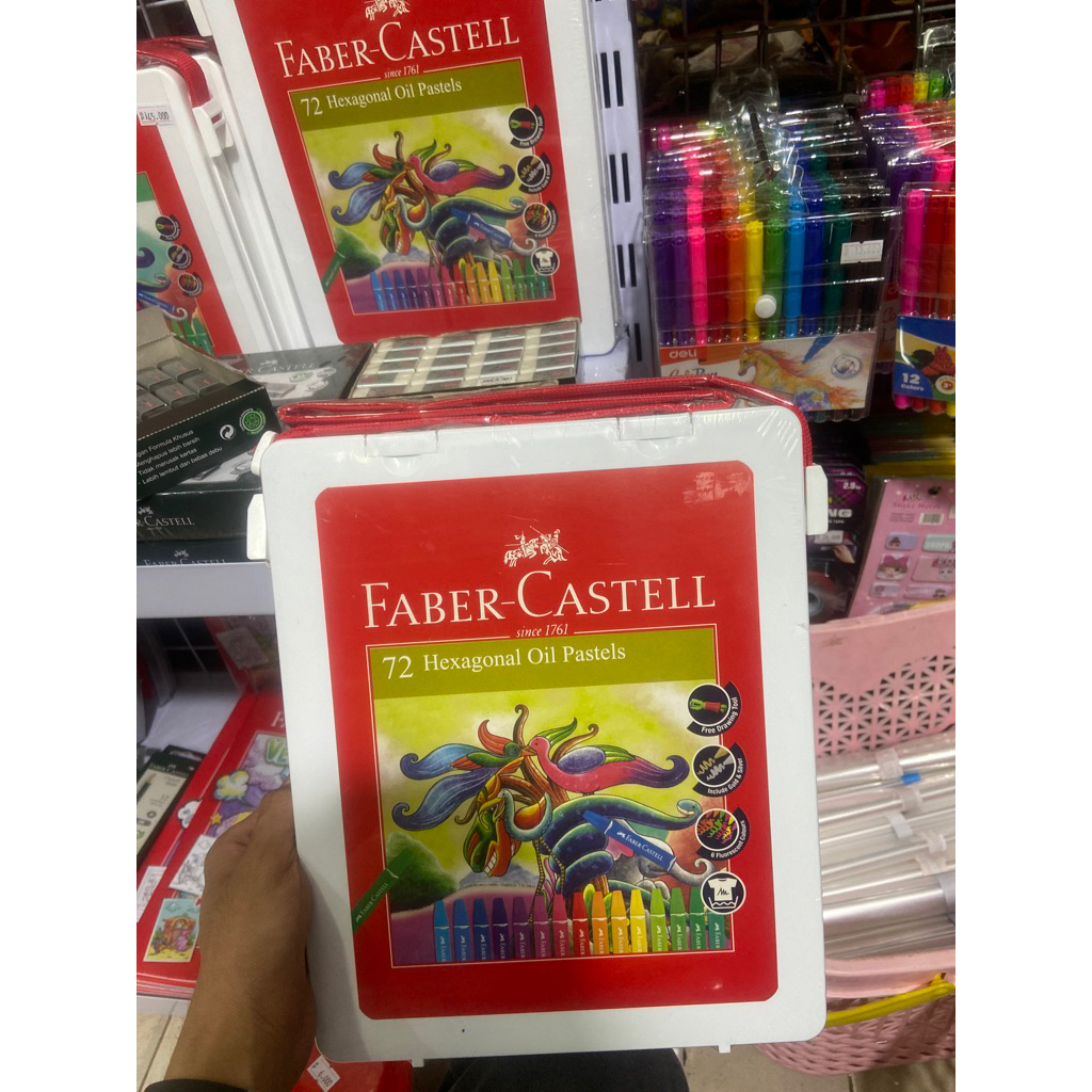 

faber castell hexagonal oil pastels