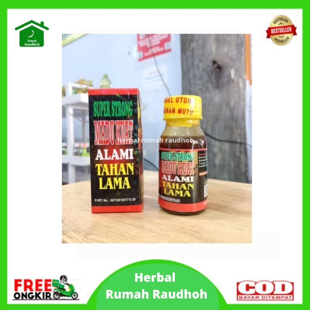 

SUPER STRONG ORIGINAL 60 ML - MADU KUAT ALAMI TAHAN LAMA, PENAMBAH STAMINA
