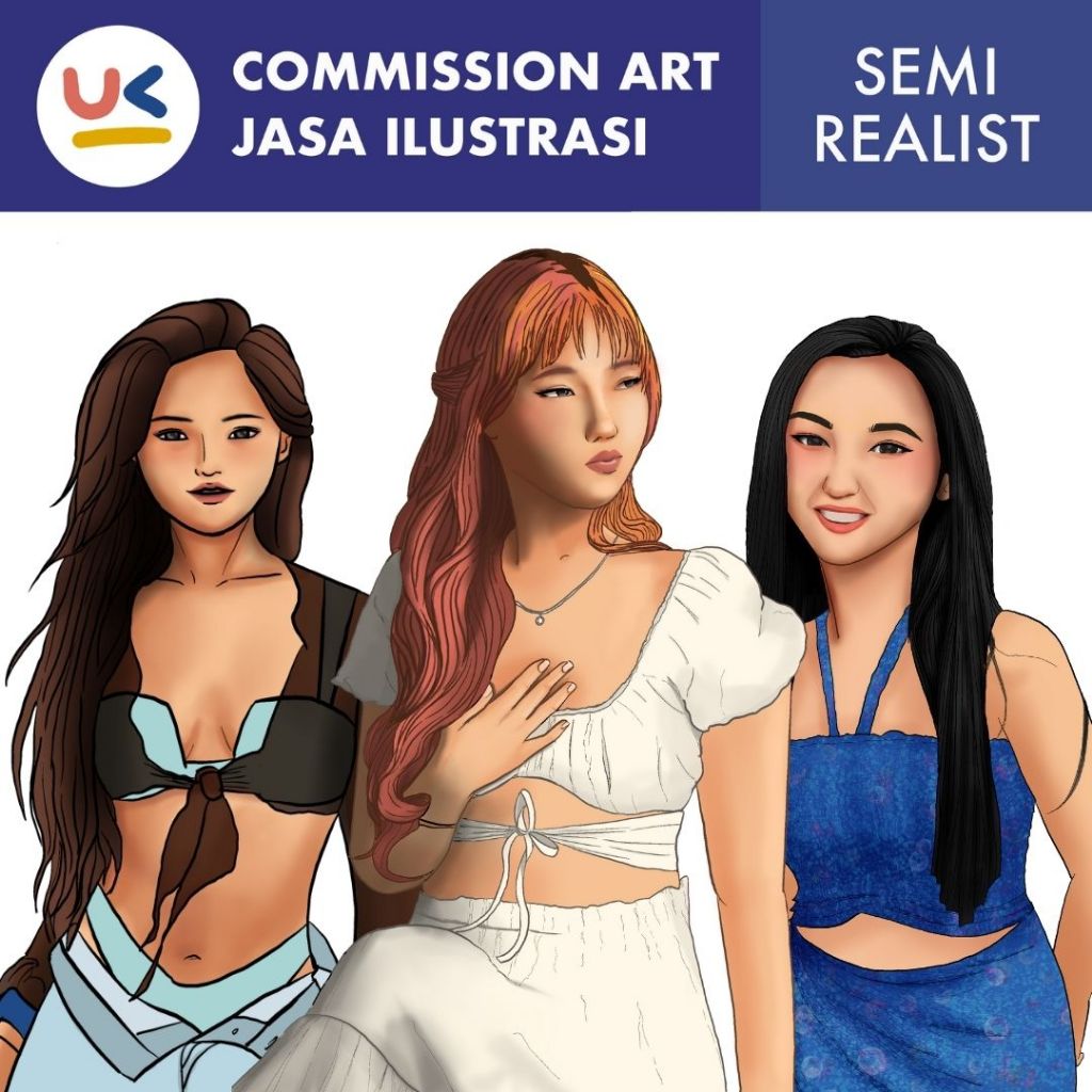 Jasa Ilustrasi / Jasa Gambar / Style B