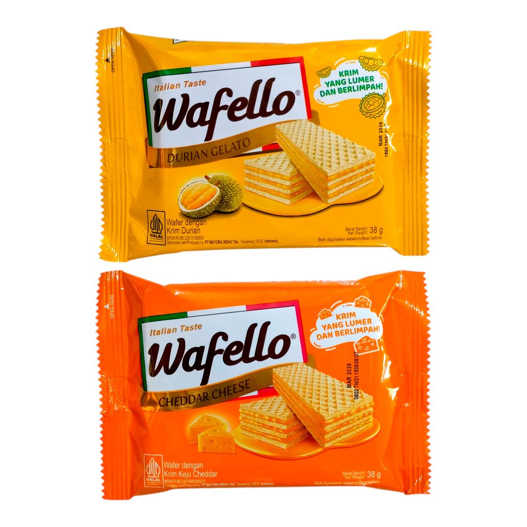 

Wafer Wafello @2000 - 1 Pack isi 10 Pcs 38gr
