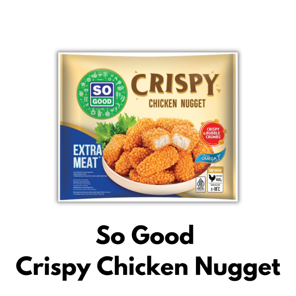 

So Good Crispy Chicken Nugget 400g