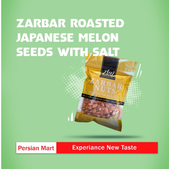 

Zarbar Japanese Melon Seeds with Salt – Savory, Salty Japanese Melon Seeds