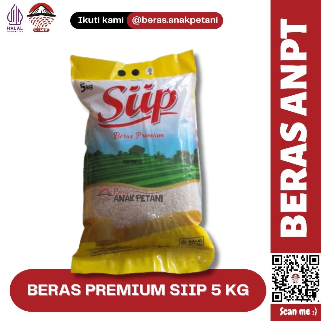 

BERAS PREMIUM SIIP 5 KG [ANPT]