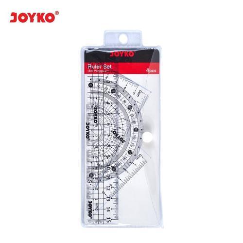 

Ruler Penggaris Joyko RL-PS2 1 Set 4 Pcs