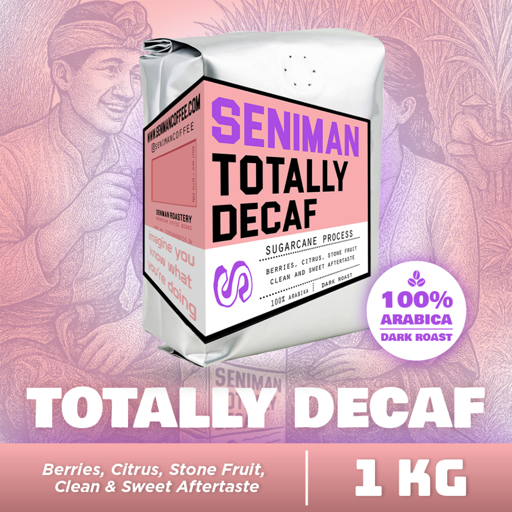 

1 Kg Seniman Coffee / Indonesian Coffee Beans Totally Decaf