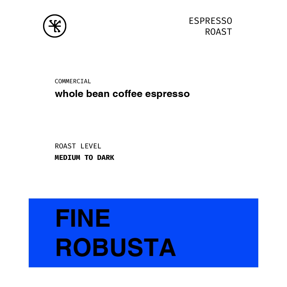 

Robusta 100% - Biji kopi whole bean coffee espresso