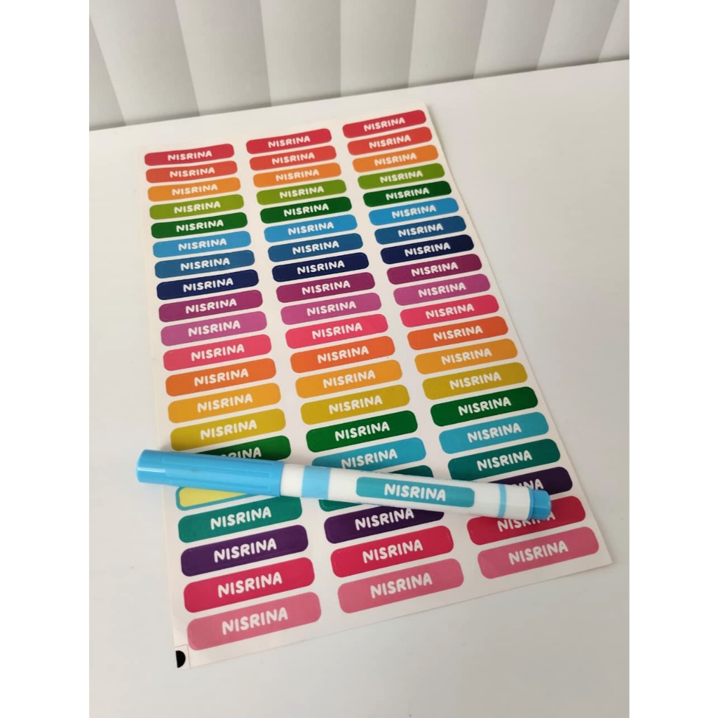 

STIKER LABEL PENSIL PULPEN KRAYON ATK