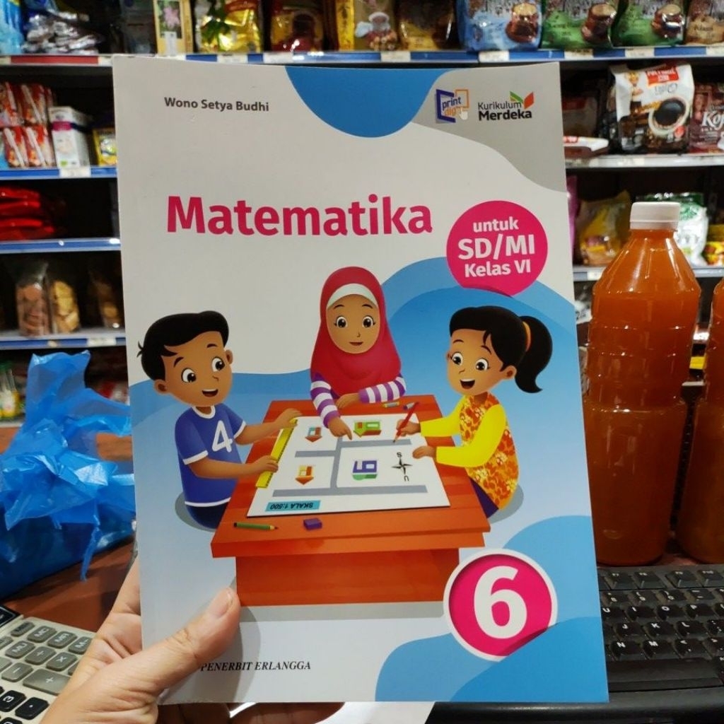Buku matematika penerbit erlangga kelas 6 buku