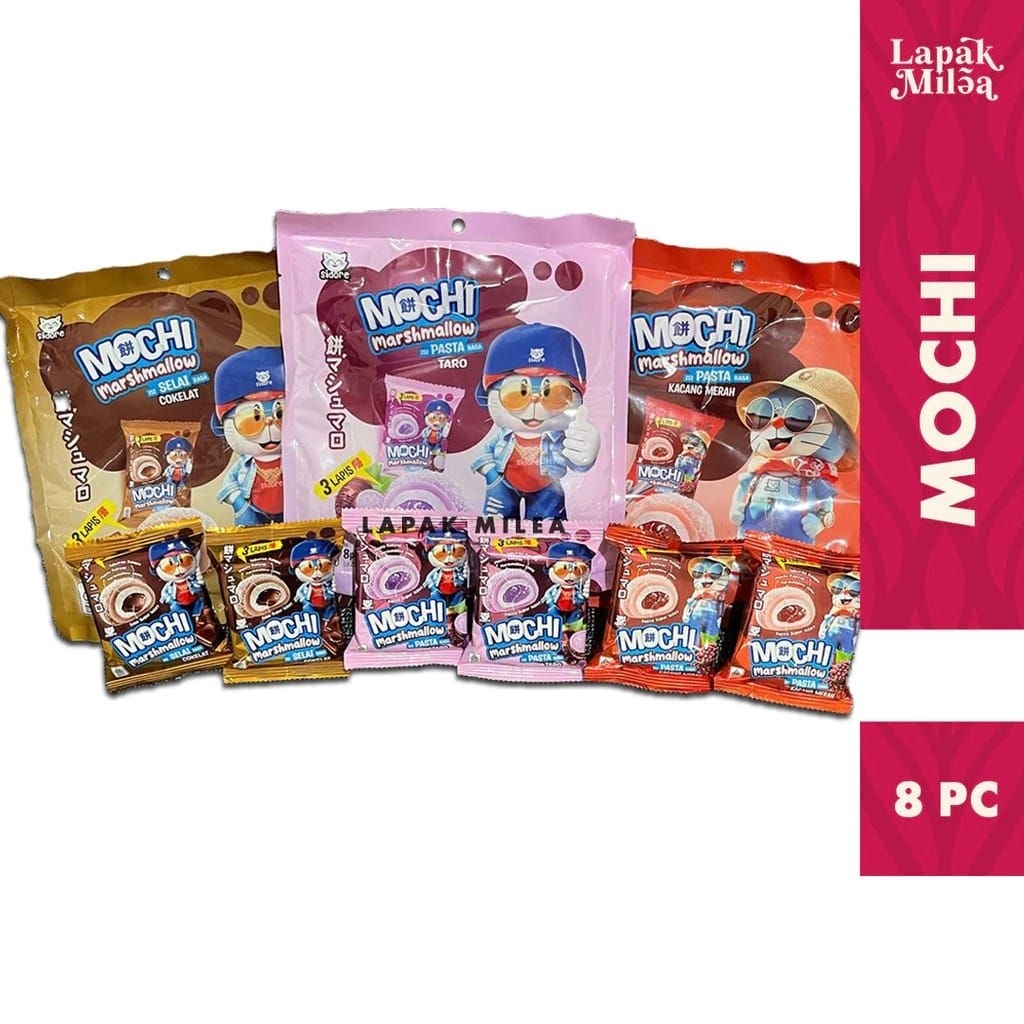 

mochi sidore 1 pack isi 8 (1rasa)