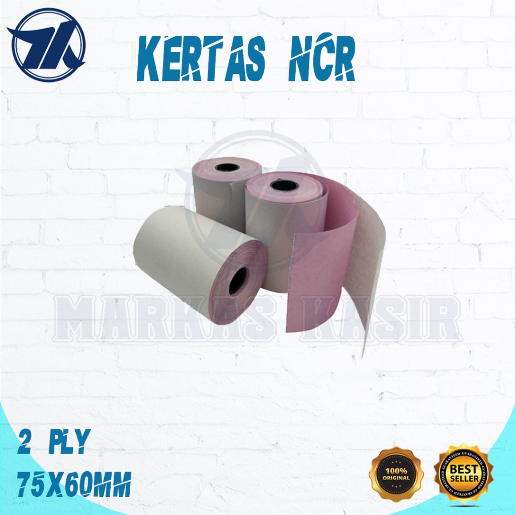 

KERTAS STRUK HVS 2PLY 3PLY 75x60MM