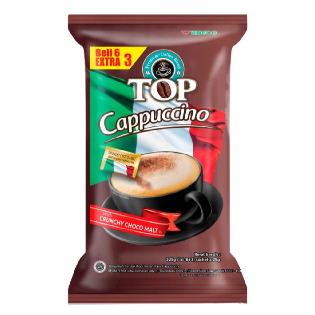 

TOP Coffee Instant Cappuccino 6 x 25 g
