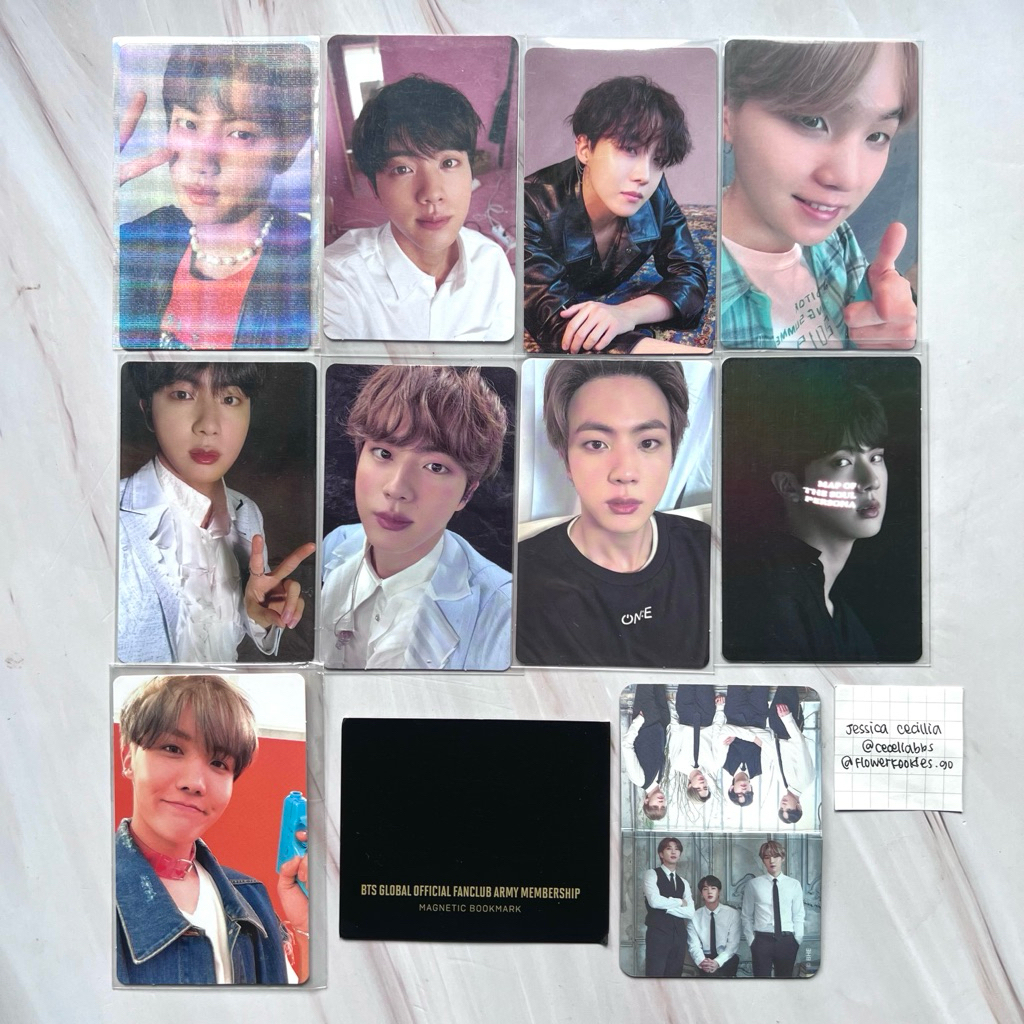 BTS JIN JHOPE SUGA GROUP PERSONA HER TEA LOVE YOURSELF LIGHTS MOTS HOLO BLURAY BR DVD BUTTER MAGNET 