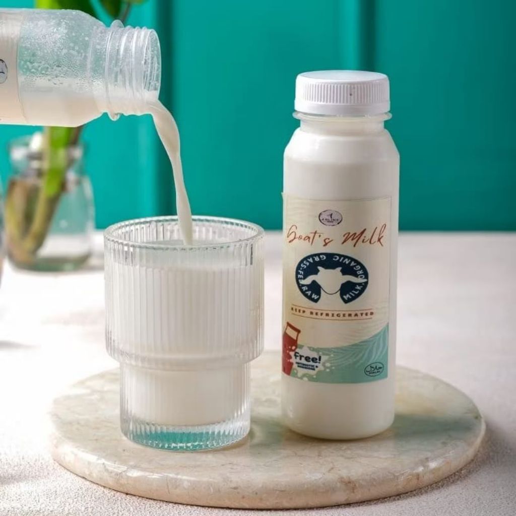 

RAW GOAT MILK 250ML | SUSU KAMBING | YOGURT SUSU KAMBING BY ARLINE FARM