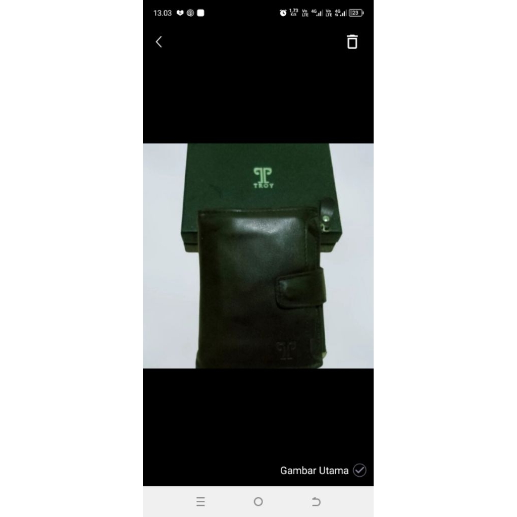 dompet kulit troy