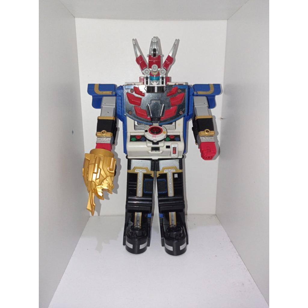 Mainan Robot DX Datas Hyper Zord Megazord Goseiger Rangers Megaforce