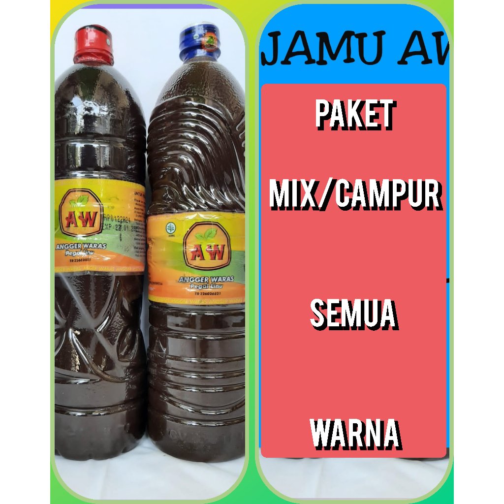 

Jamu Aw Paket Mix Warna-Warni Rasa Mantap