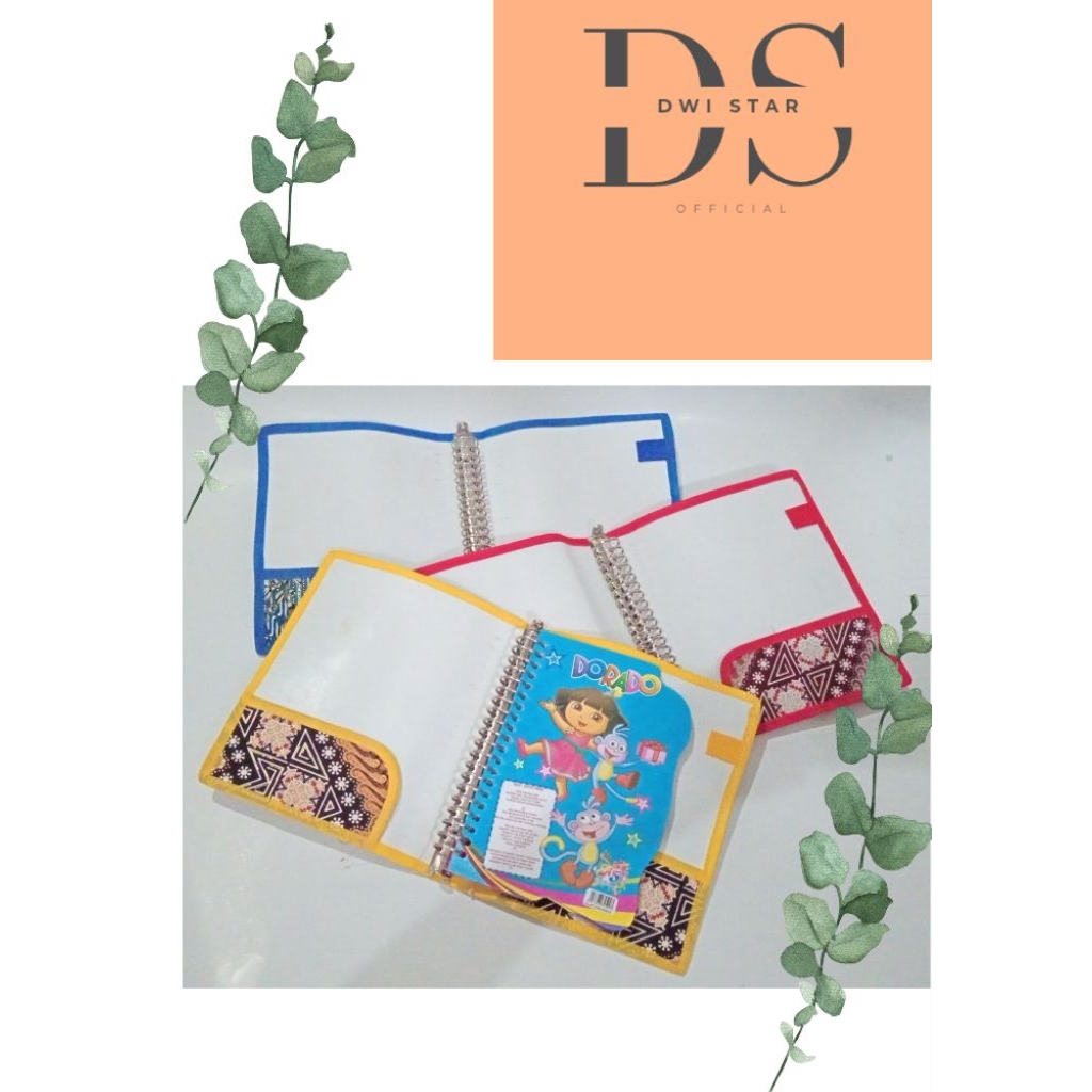 

Map Binder A5 Batik/Map Binder kain batik/Random