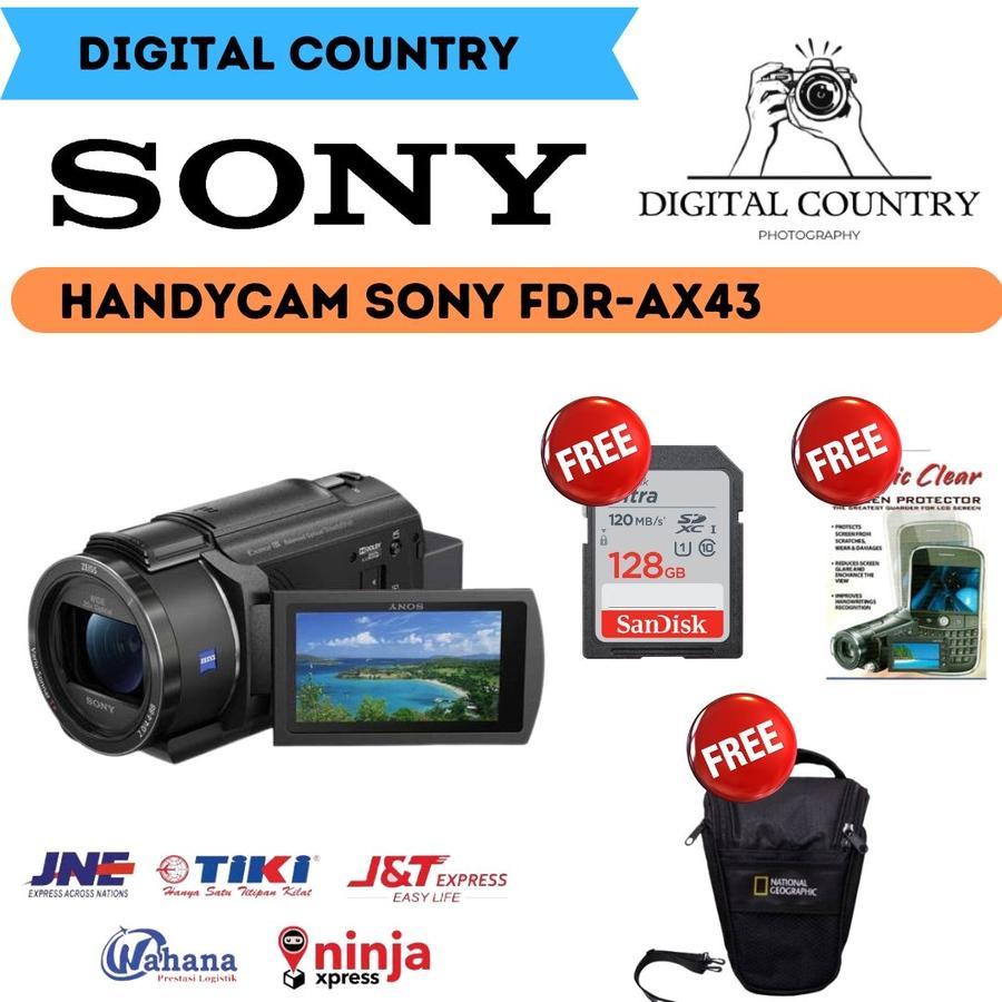 SONY FDR-AX43 UHD 4K HANDYCAM / SONY FDR-AX43 UHD 4K
