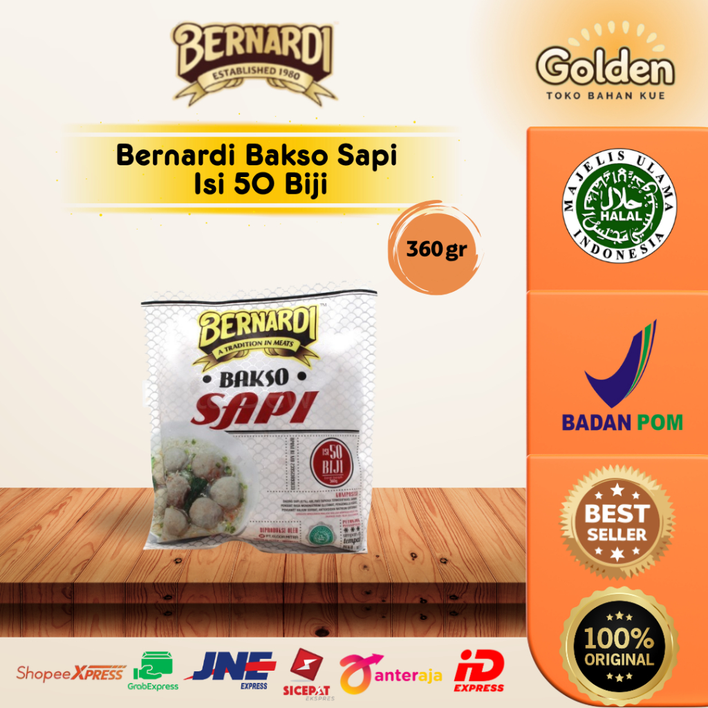 

Bernardi Bakso Sapi Isi 50 Biji