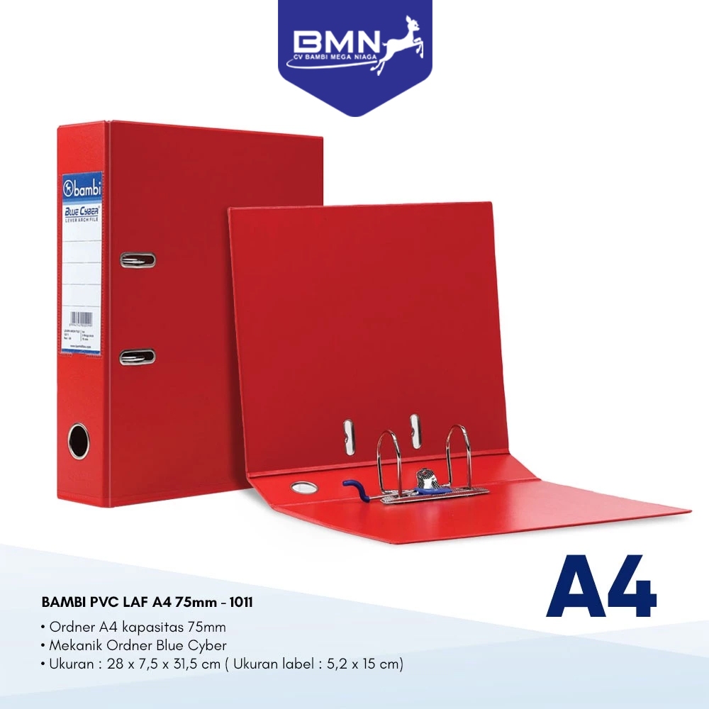 

BAMBI Ordner Lever Arch File A4 Size 75 mm – 1011