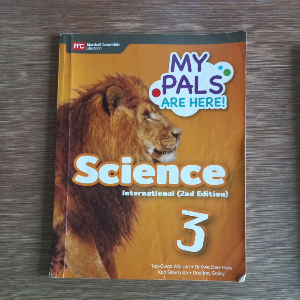 My Pals Science Internatiinal 3 Text book  second original