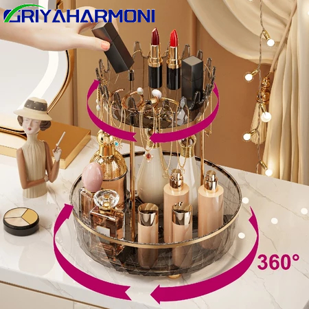 【COD】Rak Kosmetik Aesthetic - Tempat Make Up / Rak Perhiasan Kalung Cincin Anting Gelang