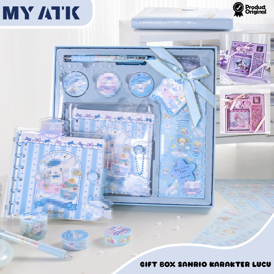 

6 in 1 Gift Set ORI Journal Box / High Quality Hampers Party