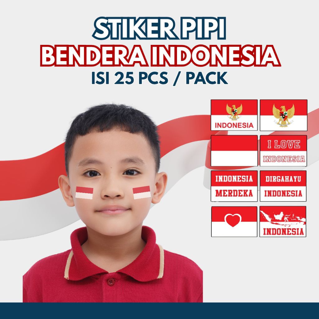 

STIKER PIPI INDONESIA / STICKER MERAH PUTIH UNTUK PIPI HUT RI KE 80 BAHAN CHROMO GLOSSY PREMIUM COCOK UNTUK KARNAVAL PAWAI AGUSTUSAN DIRGAHAYU INDONESIA