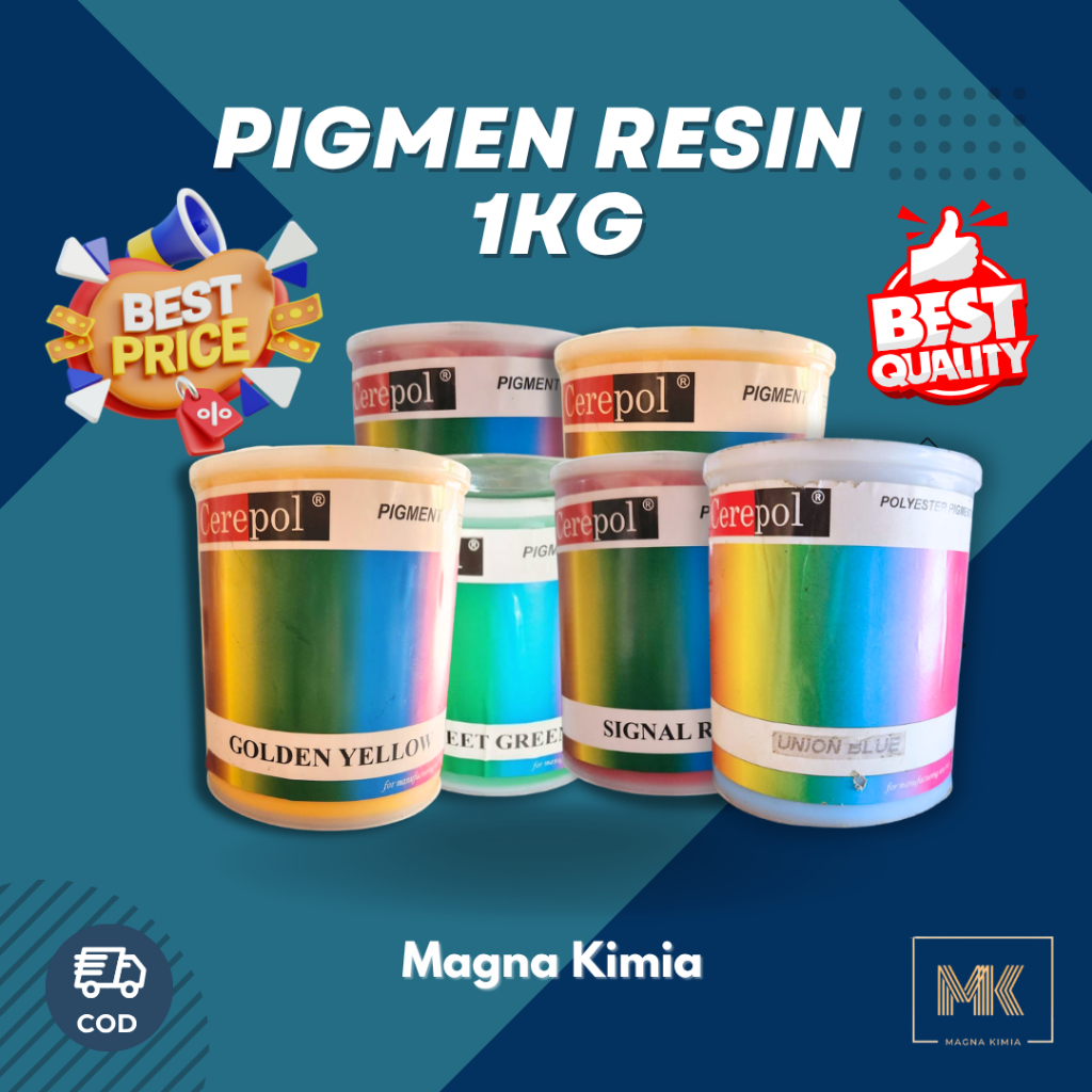 

Pigmen Resin 1Kg – Warna Cerah & Tahan Lama untuk Kreasi Resin Anda!