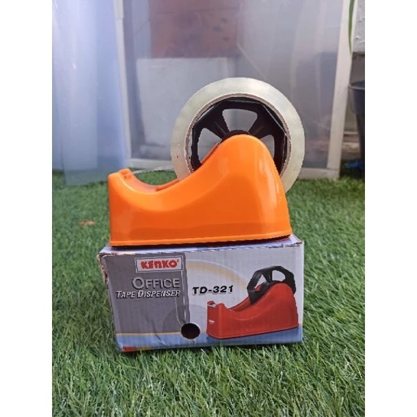 

Dispenser tape/ cutter tape solasi lakban bening 24mm (1"), 12 mm (1/2")