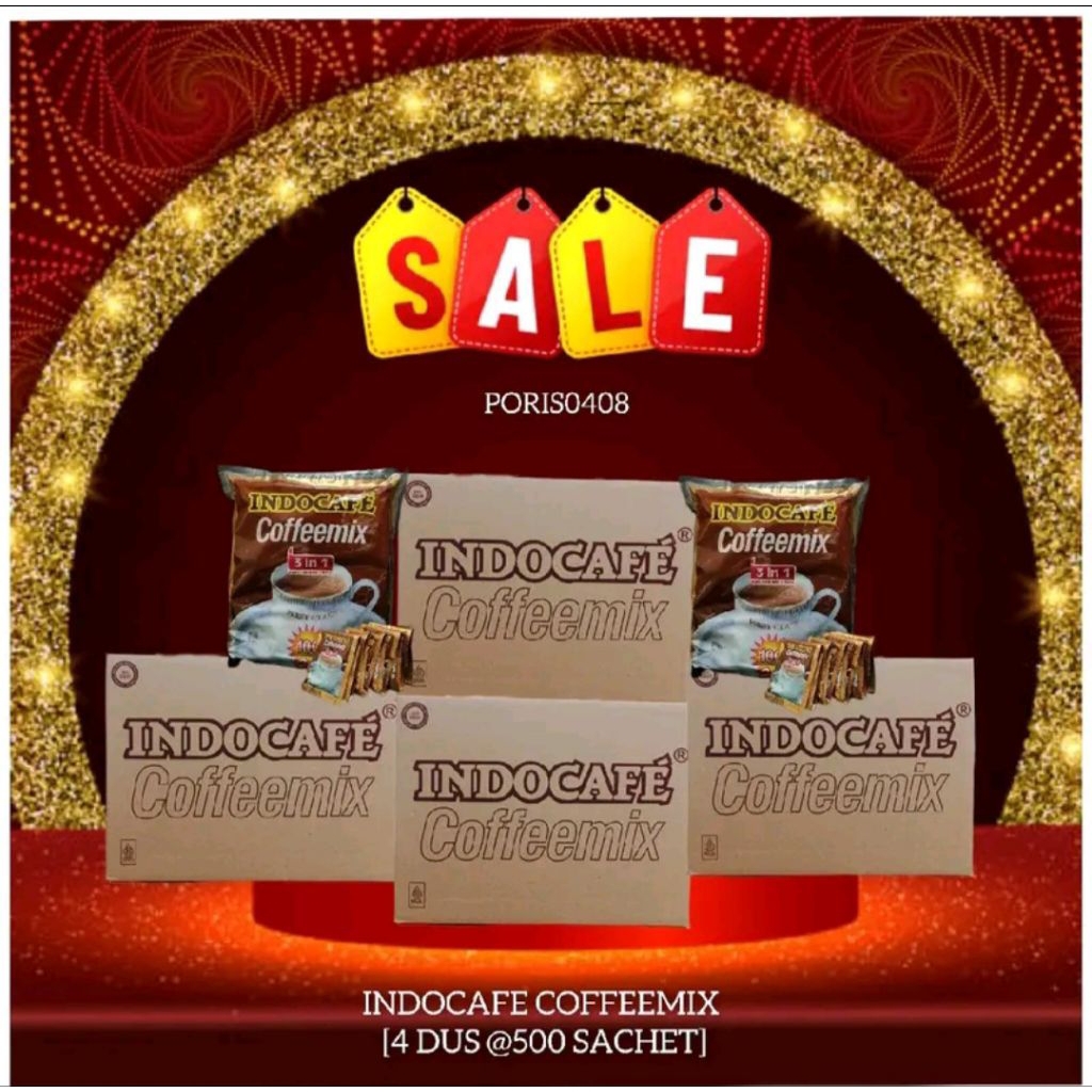 

INDOCAFE COFFEEMIX [4 DUS X @500 SACHET]