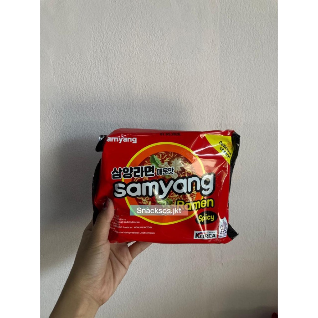 

Samyang Green Spicy Ramen Flavor HALAL MUI