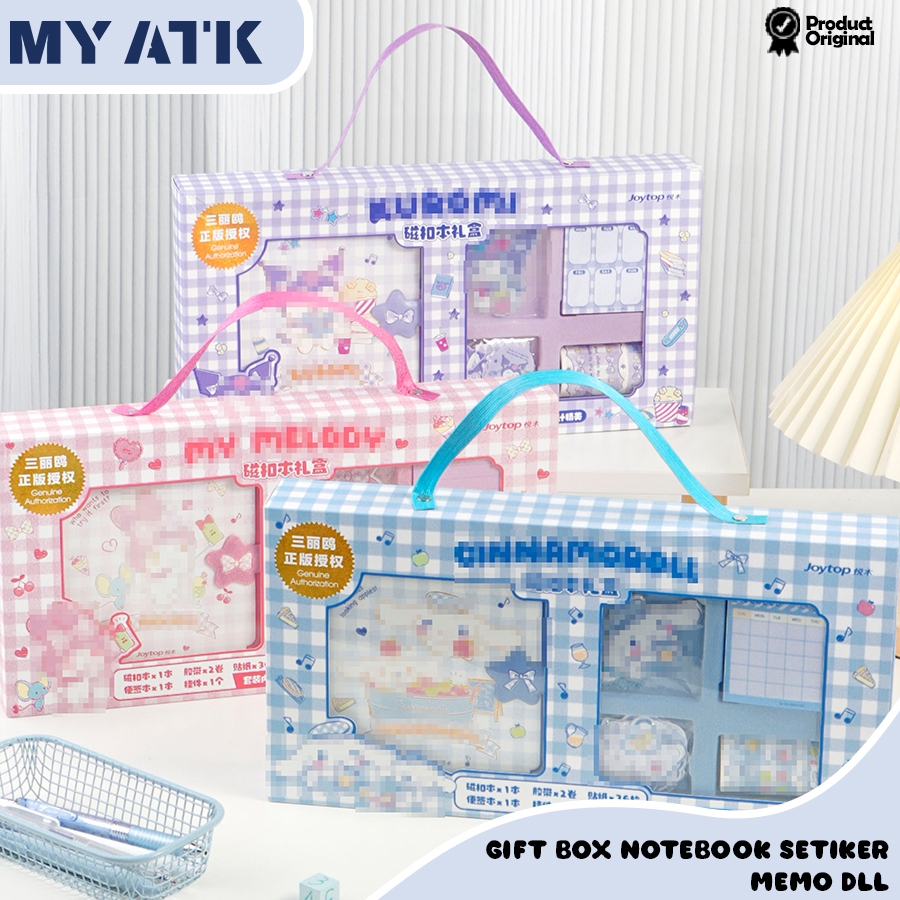 

5 in 1 Stationery Set Journal High Quality Kotak Hadiah